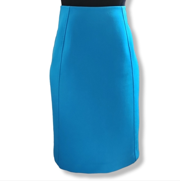 Halogen Dresses & Skirts - Halogen Teal Fully Lined Pencil Skirt Size 10